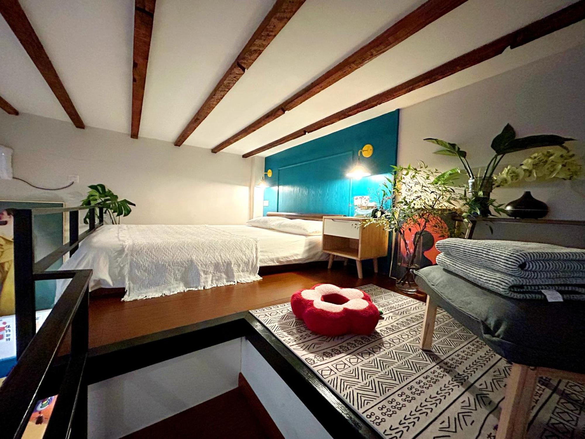 Shanghai Hills & Zinn City Bnb Near Line13 Mid Huaihai Rd & Changle Rd Eksteriør billede
